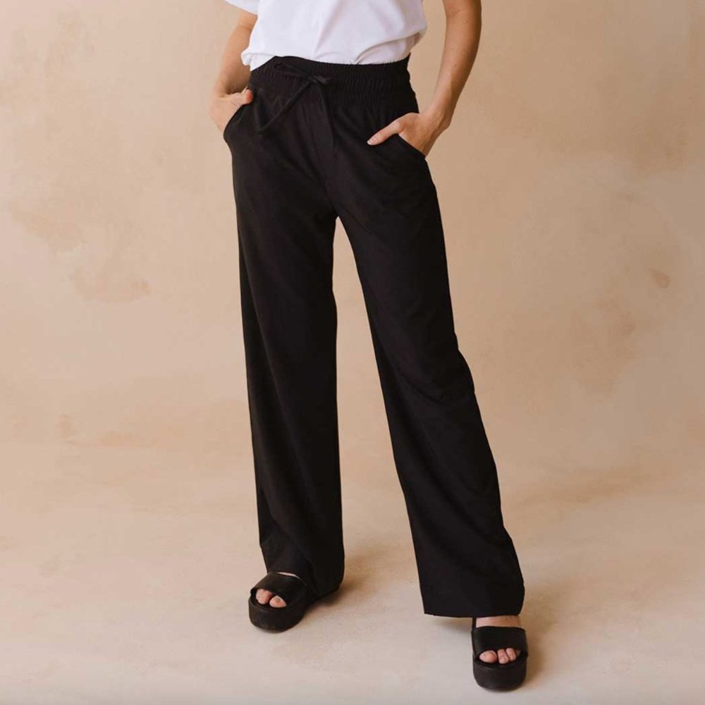 NWT - Albion Fit AUDREY TROUSER, BLACK